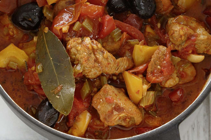 Ragoût de veau aux légumes d'été